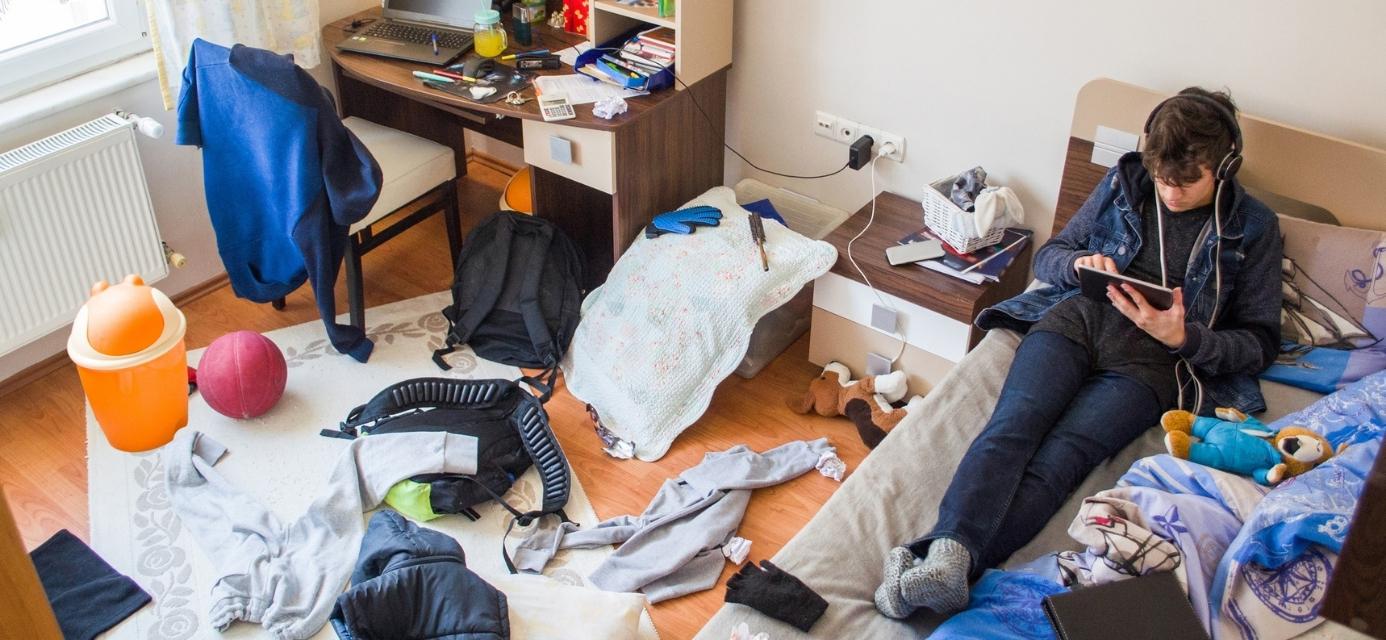 Teens & messy room - depression